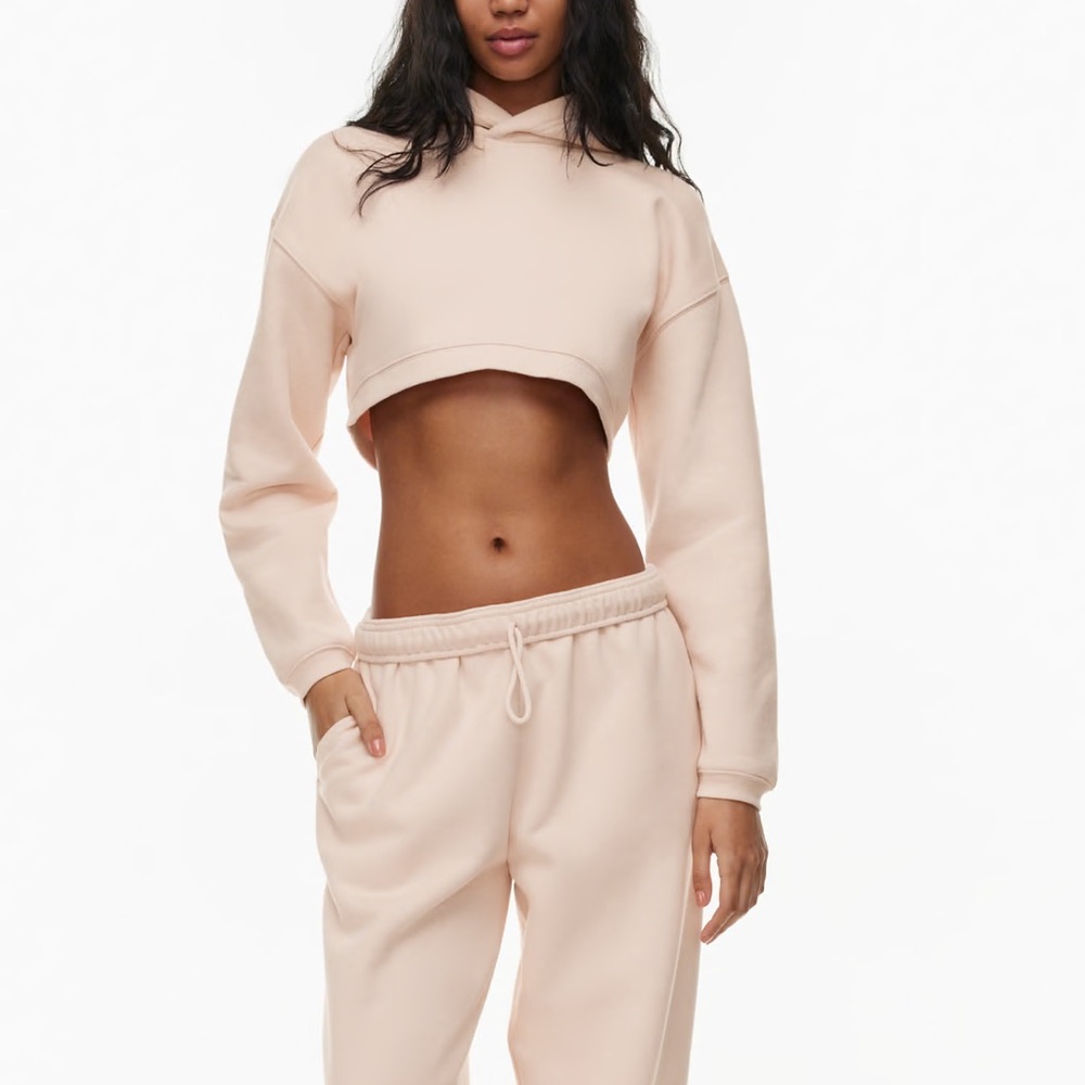 Cozy Fleece Shrunken Hoodie